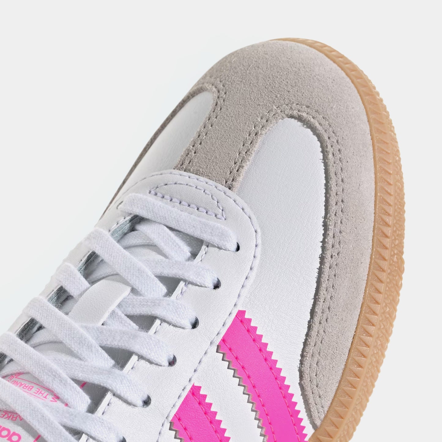 Samba OG Grade School Lifestyle Shoes (Cloud White/Lucid Pink/Gum)