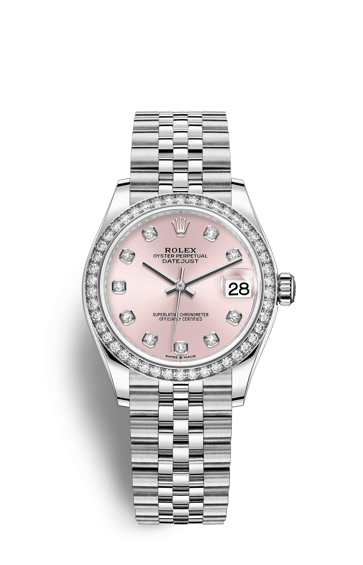ROLEX ROSE ARGENTÉ