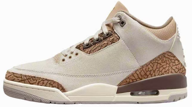 JORDAN 3 RETRO x GRIS FROID/MARRON TERRE