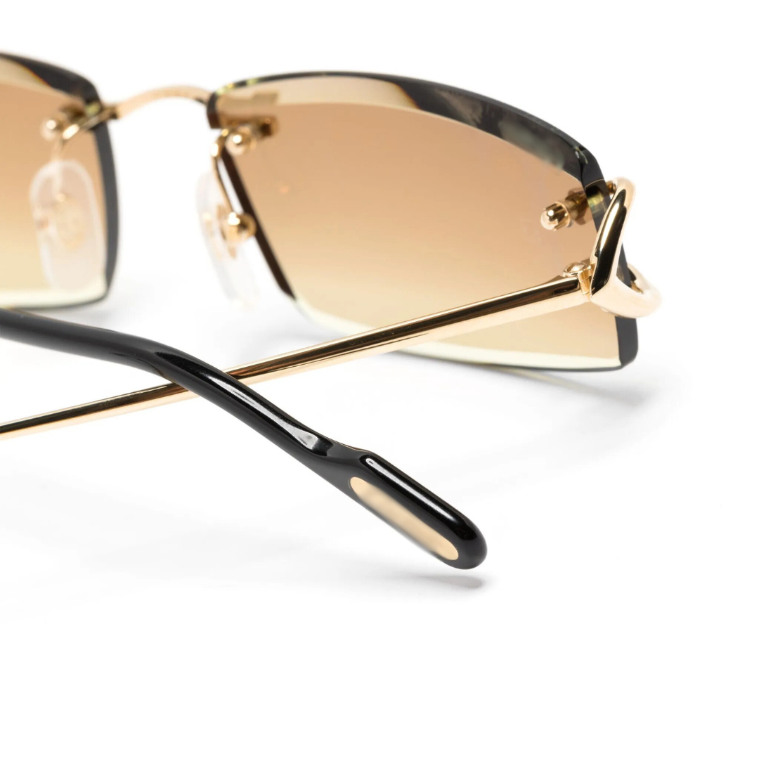 Lunettes de soleil monochromes