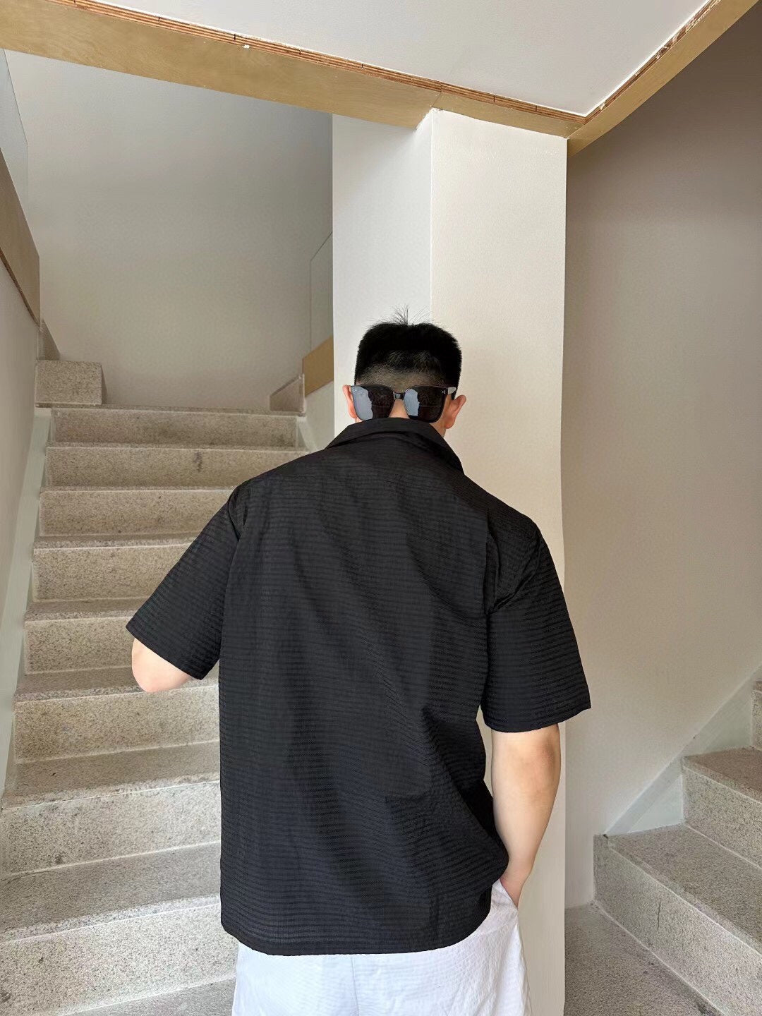 Chemise Prada à manches courtes boutonnée