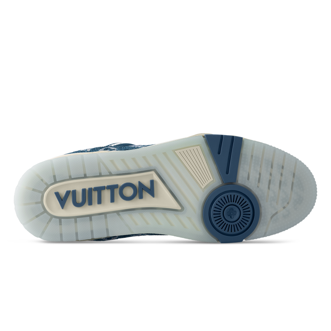 LV Monogram Denim Blue Trainer