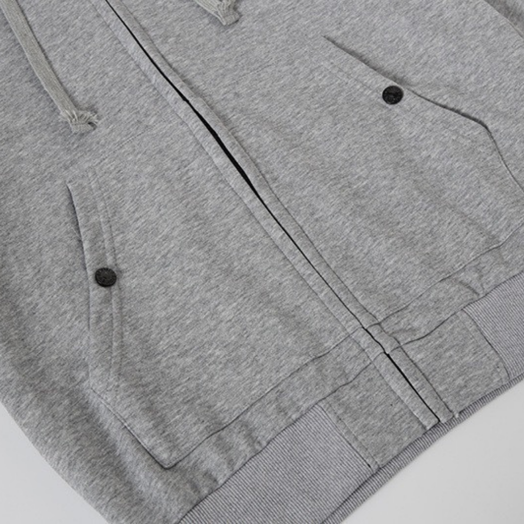 Sweat à capuche zippé Stone Monogram 3.0