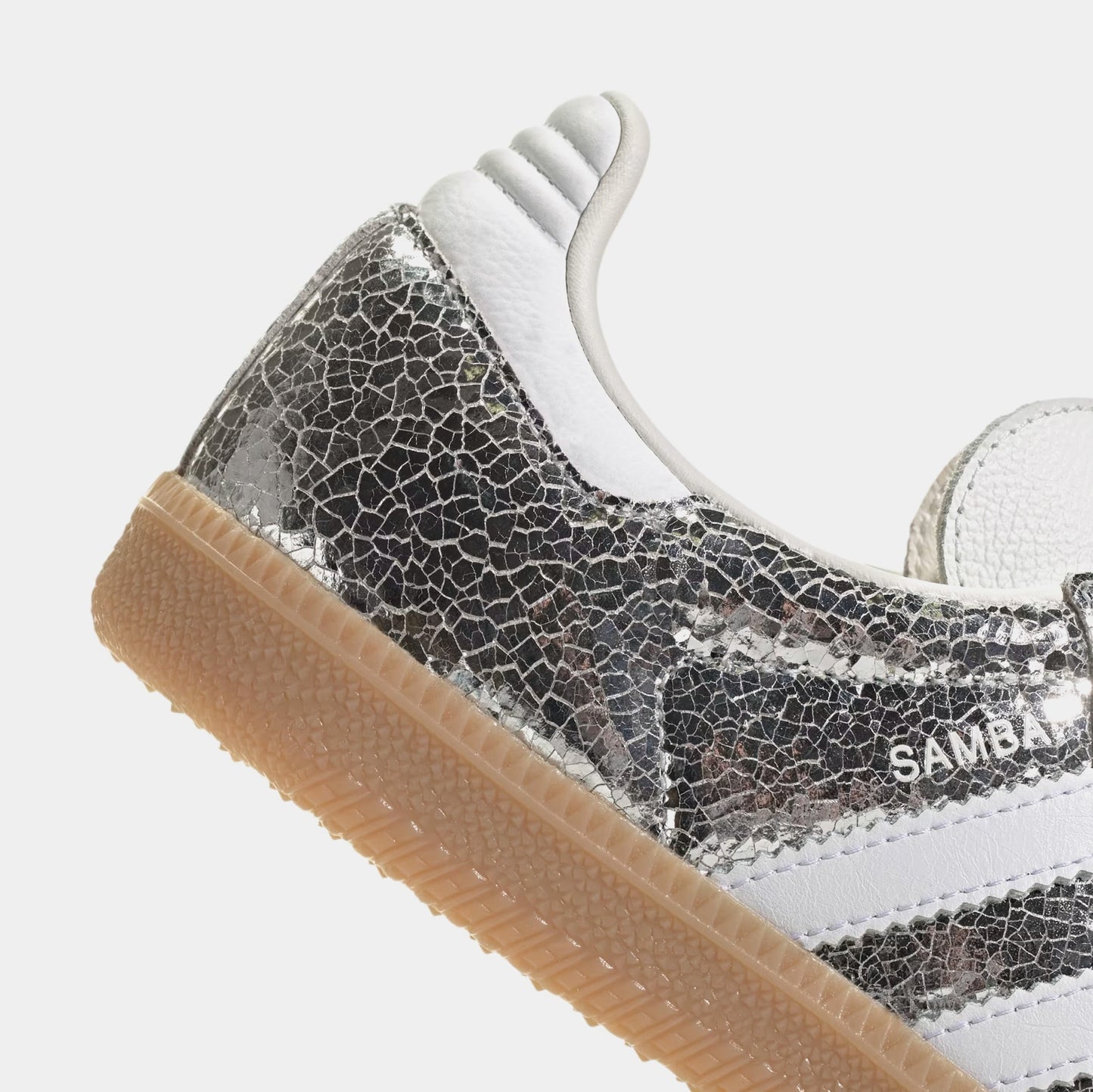 Samba OG Womens Lifestyle Shoes (Silver Metallic/Cloud White/Core White)