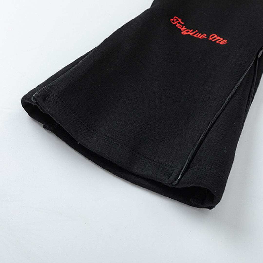 Survêtement Syna noir et rouge