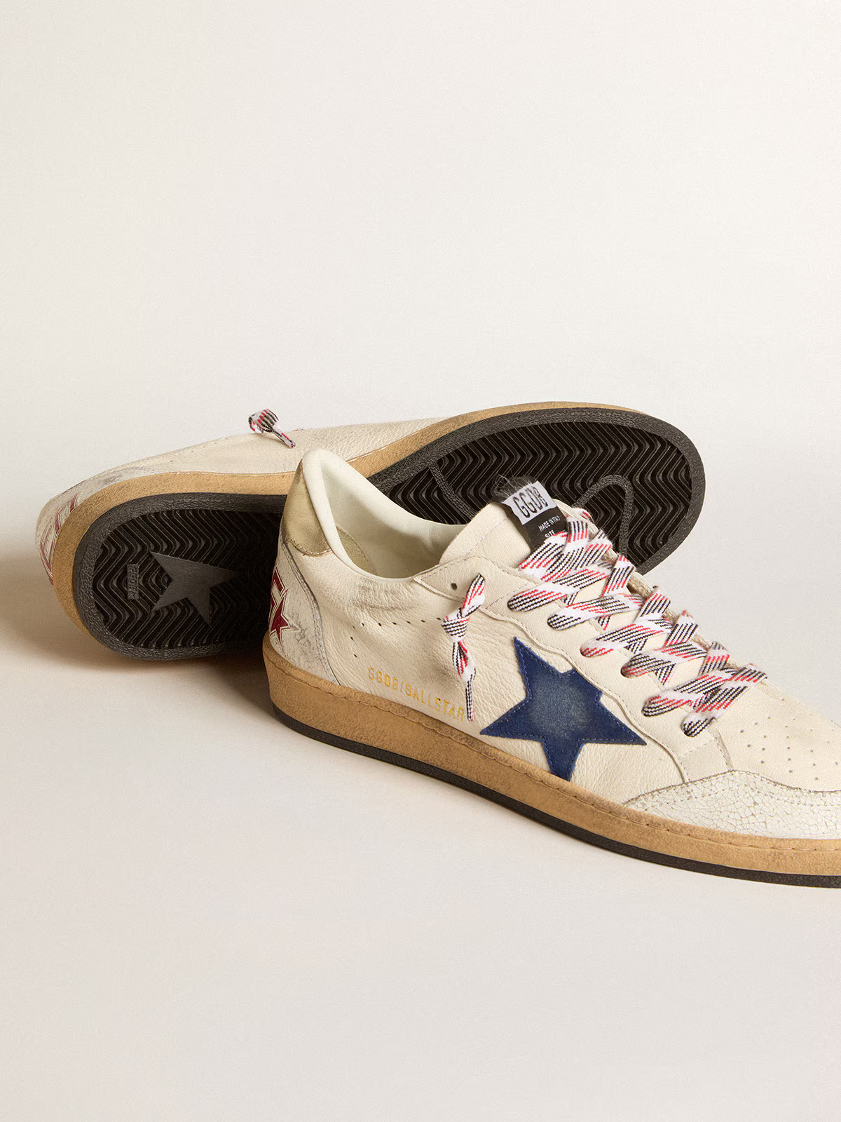 Ball Star Golden Goose – Étoile marine avec lacets style américain
