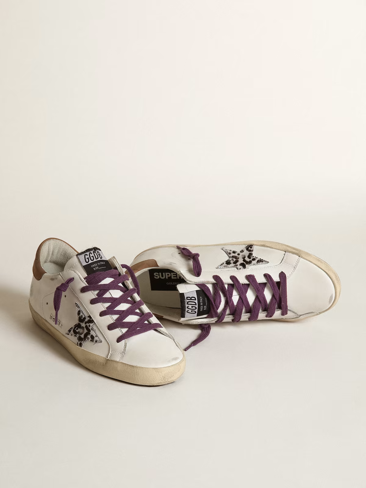 Baskets Golden Goose Super-Star Leopard Star