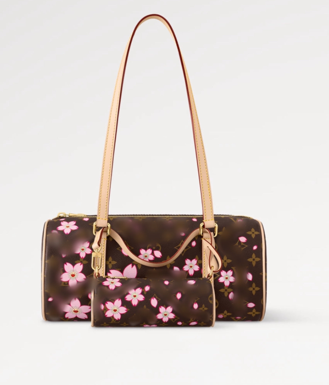 Sacs LV X Murakami à fleurs (lot de 2)