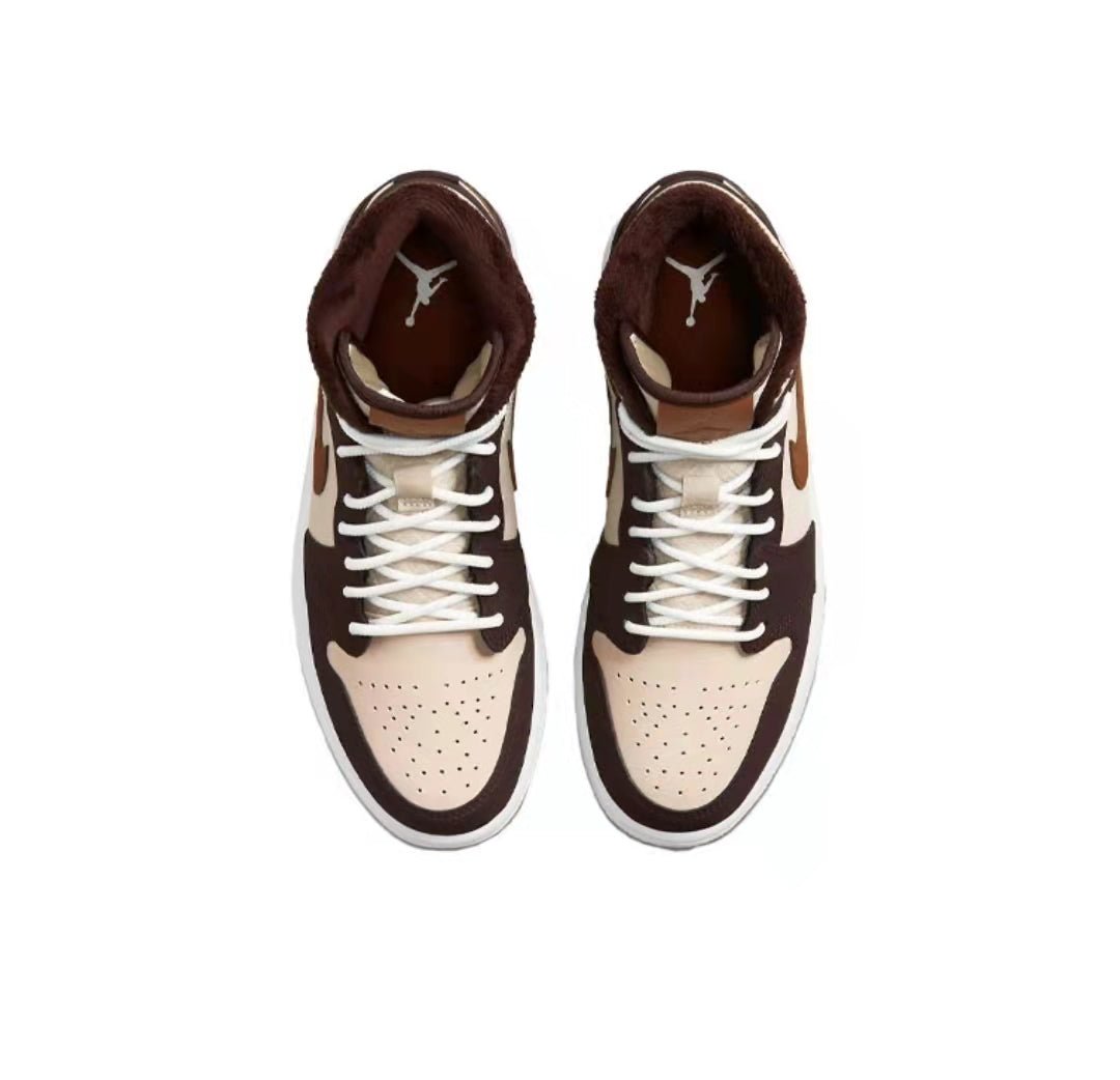 JORDAN 1 MID SE x AVOINE BASALTE BRUNE