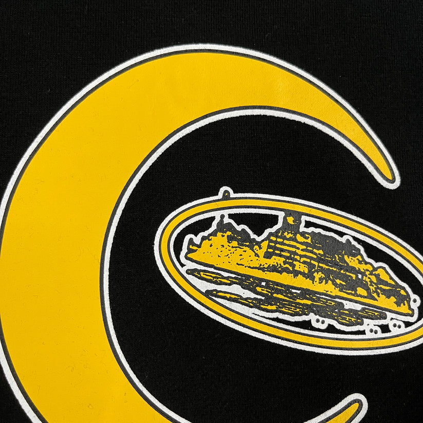 Sweat à capuche Corteiz Crescent - (NOIR)