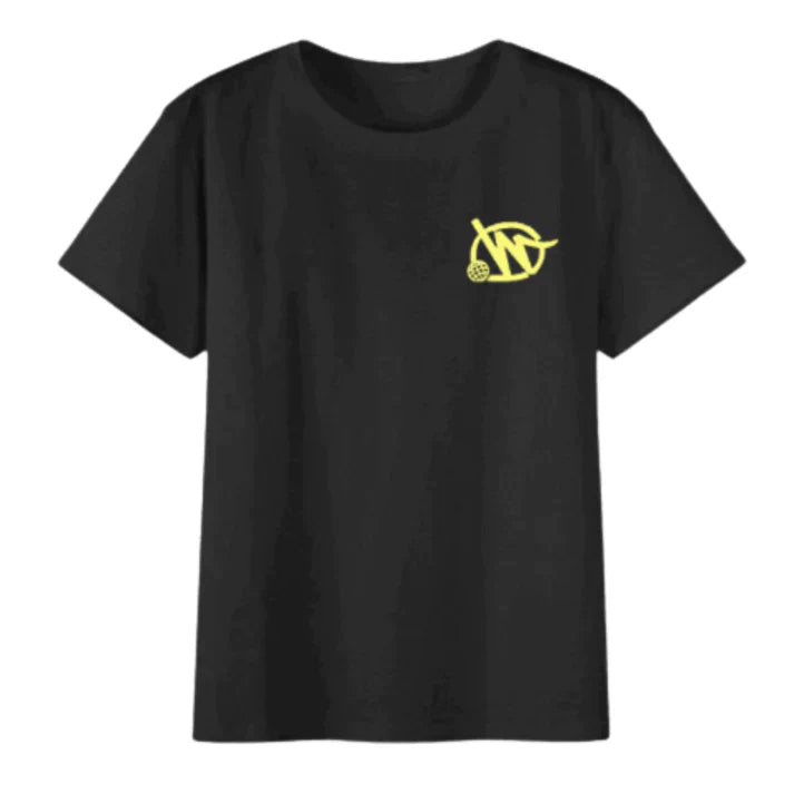T-shirt Minus Two - Noir Jaune