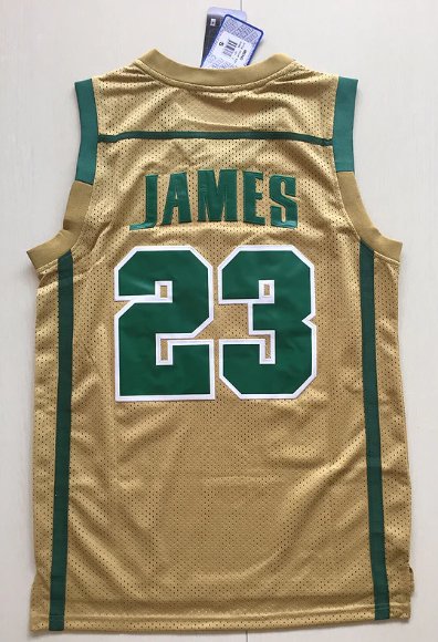 MAILLOT DE LYCÉE IRLANDAIS DE LEBRON JAMES