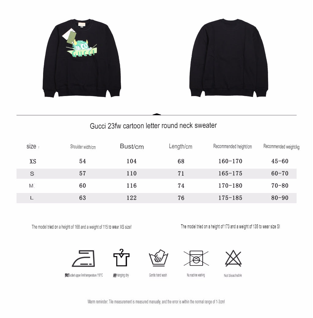 Sweat-shirt graphique Gucci Monster