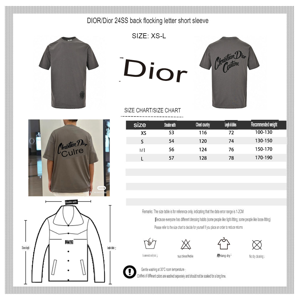 T-shirt Dior Christian Dior Couture