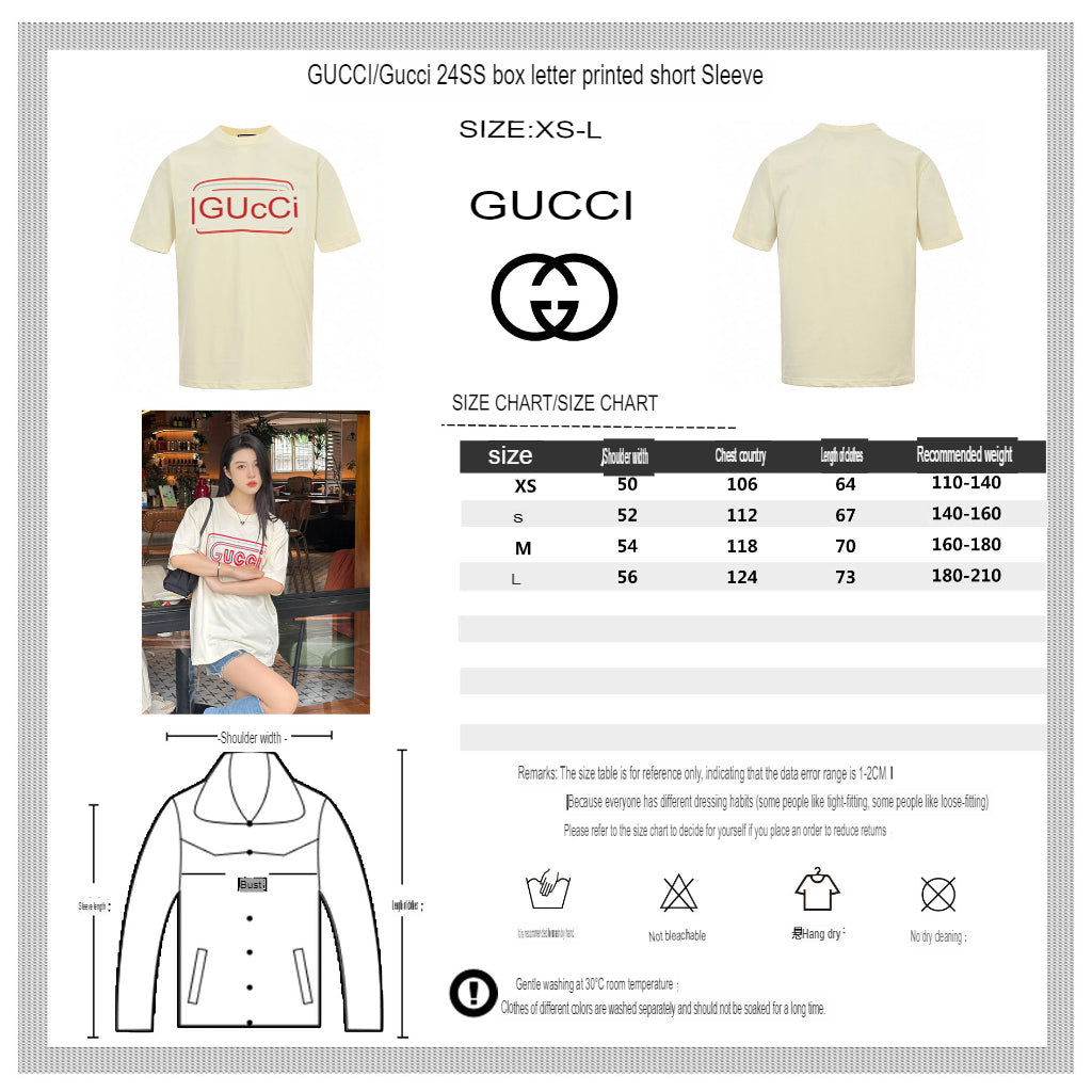 T-shirt Gucci à logo vintage