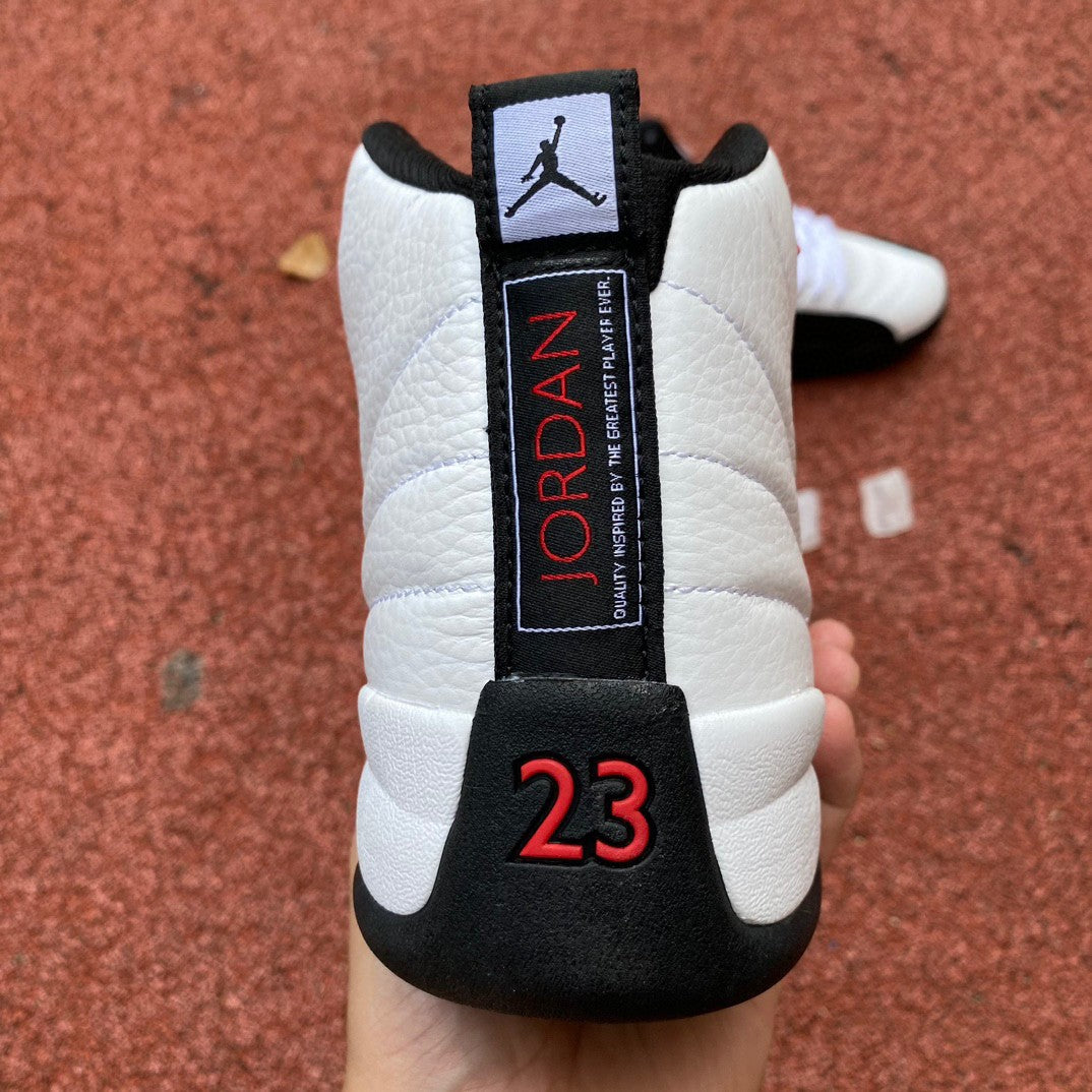 Jordan 12 Retro 'Blanc/Noir/Rouge'