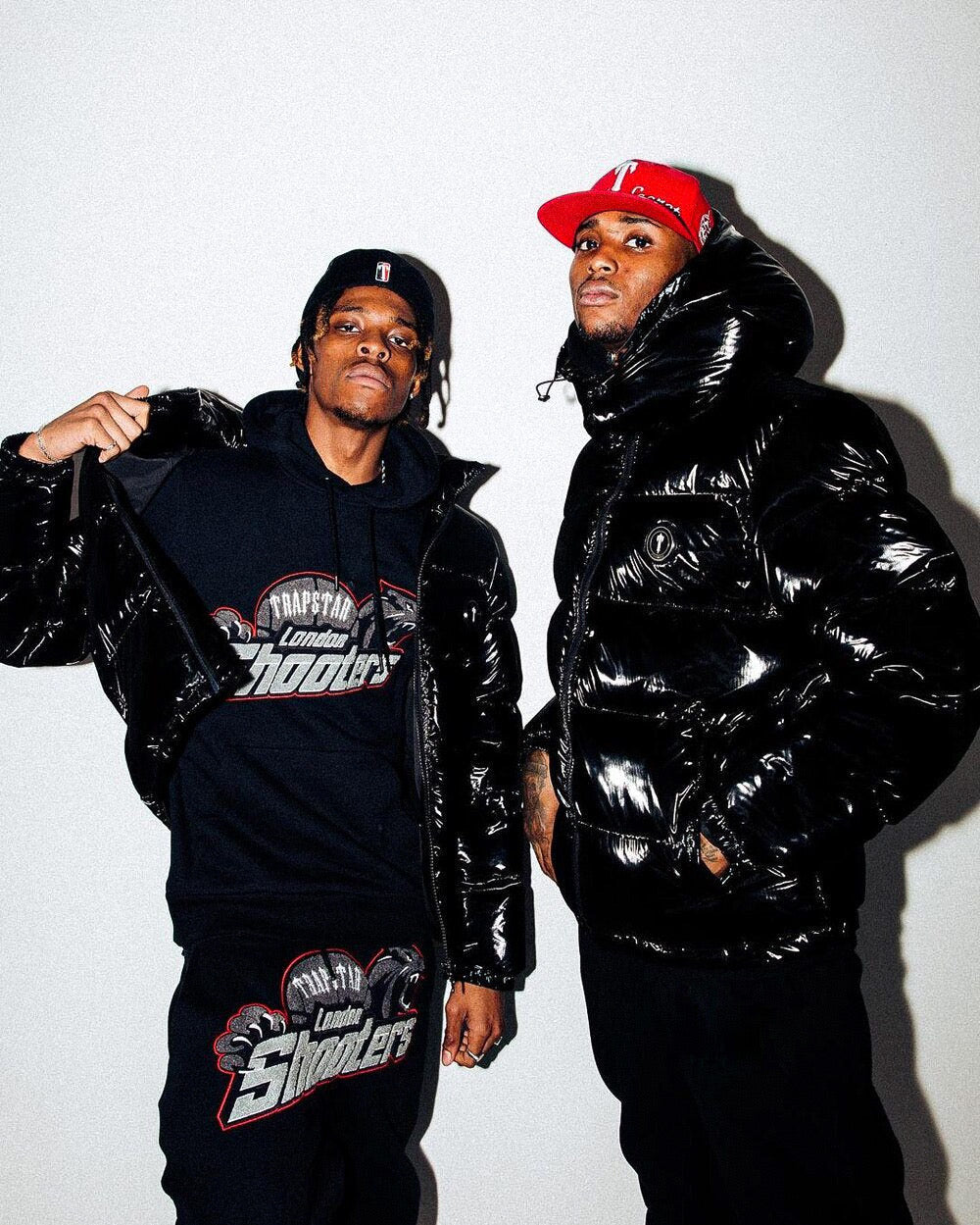 London Shooters Black Red Tracksuit