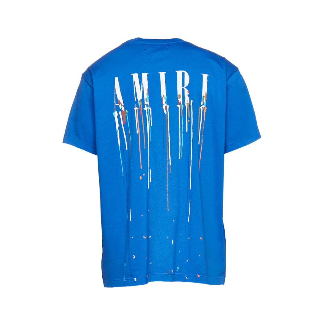 T-shirt bleu Amr Pain
