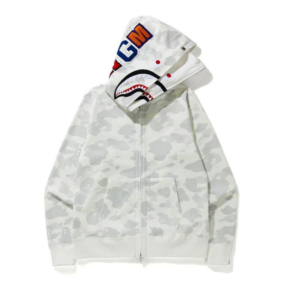 Sweat à capuche zippé Bape