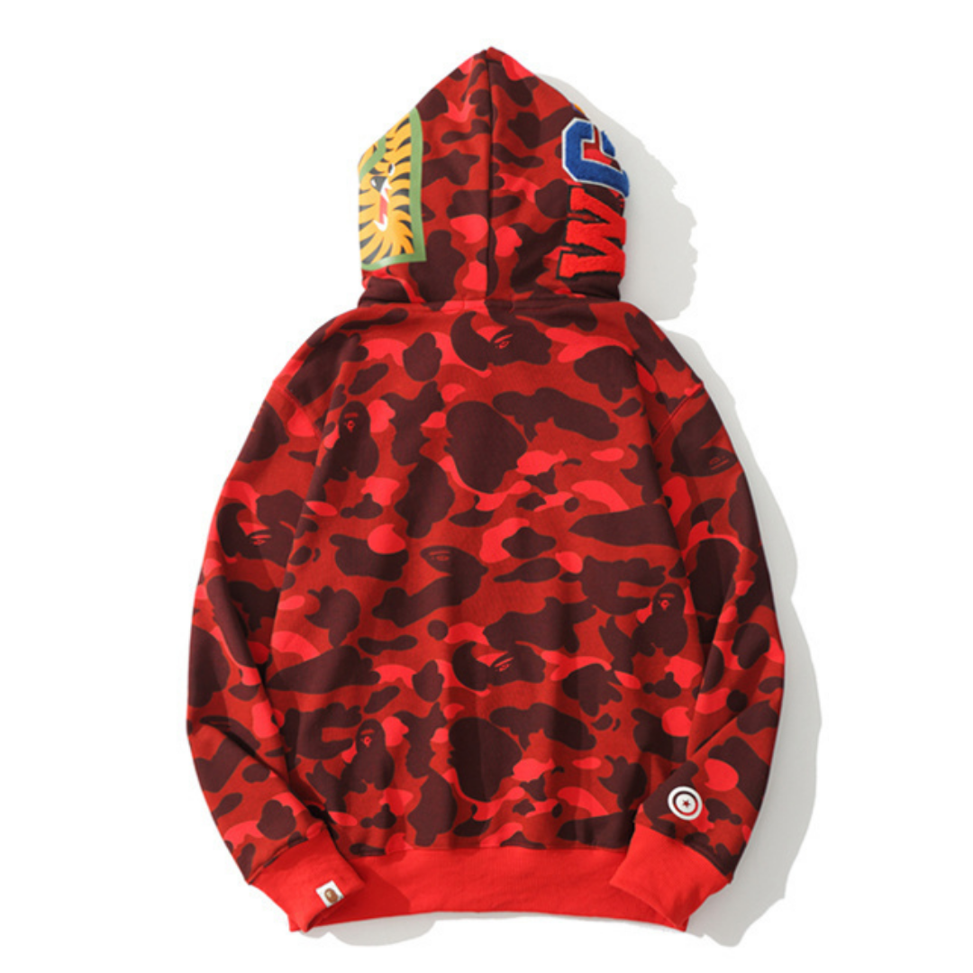 Sweat à capuche zippé Bape