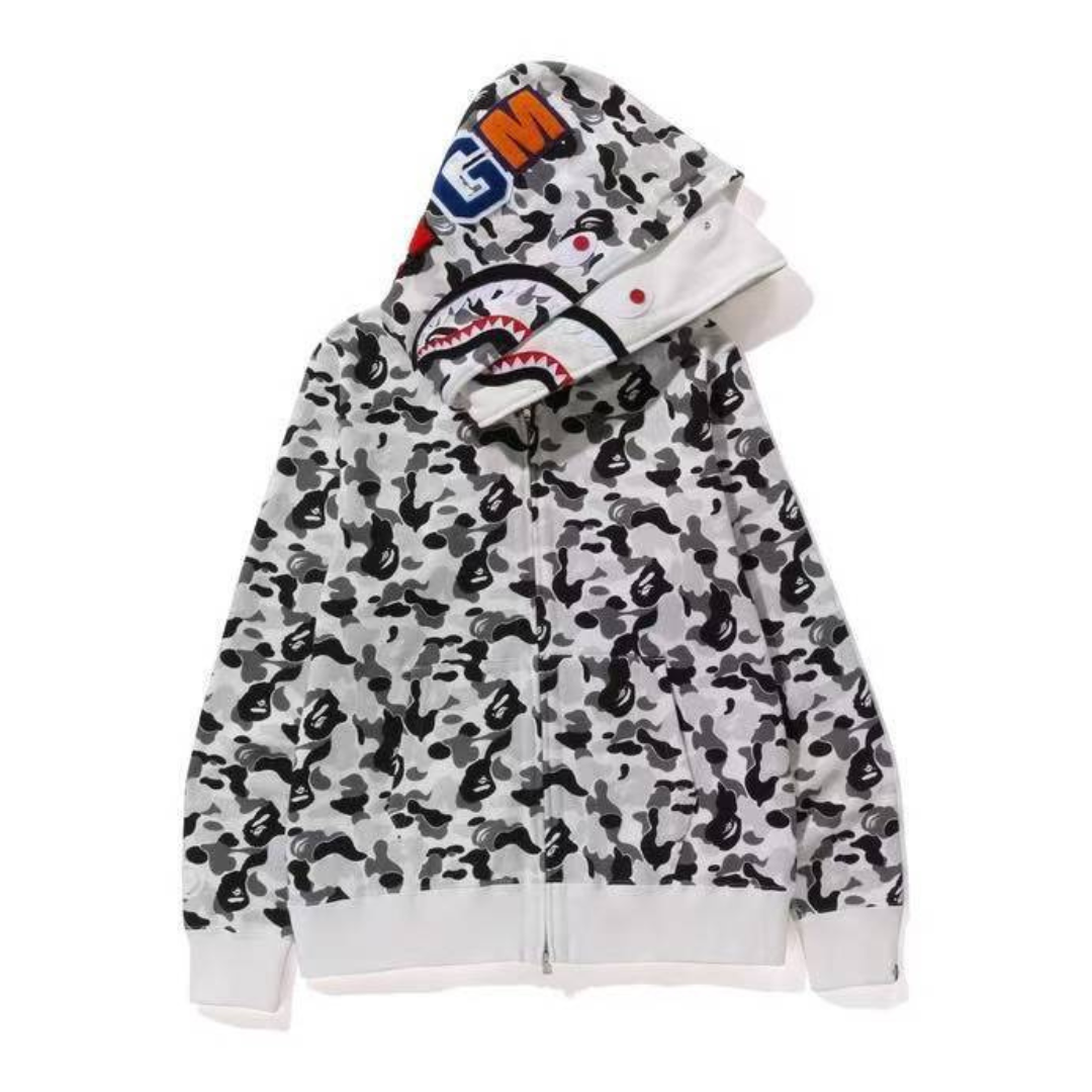 Sweat à capuche zippé Bape