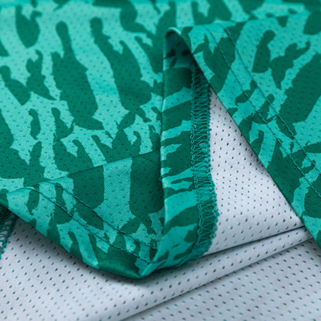 T-shirt vert dégradé