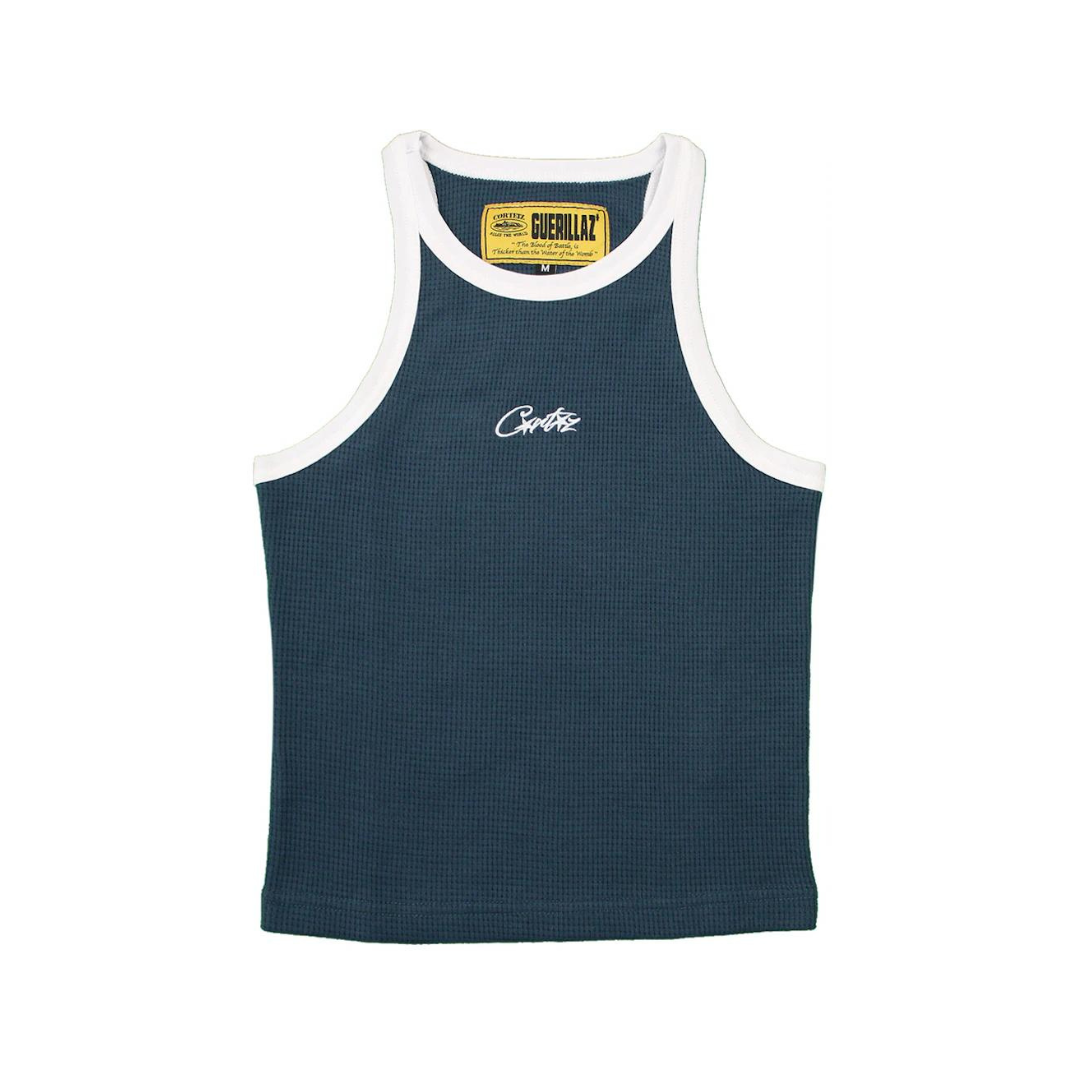 Débardeur bleu contrastant Allstarz pour femme