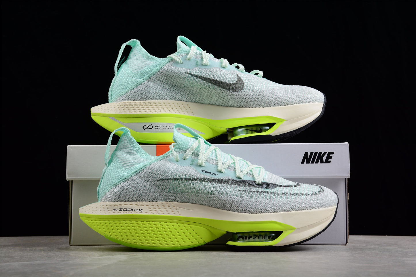 Zoom Alphafly NEXT% 2 Vert menthe et jaune