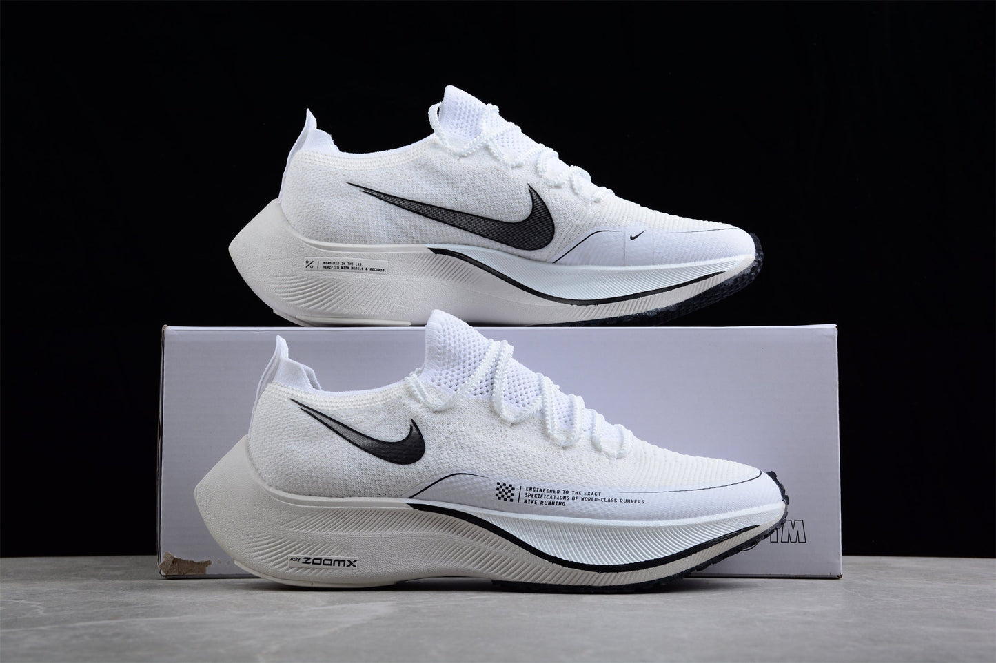 ZoomX Vaporfly NEXT% 2 Blanc et Noir