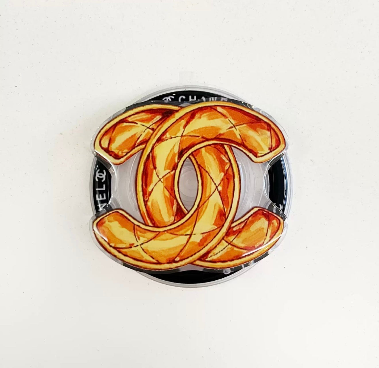 CC MAGNETIC POPSOCKET LOGO GOLD