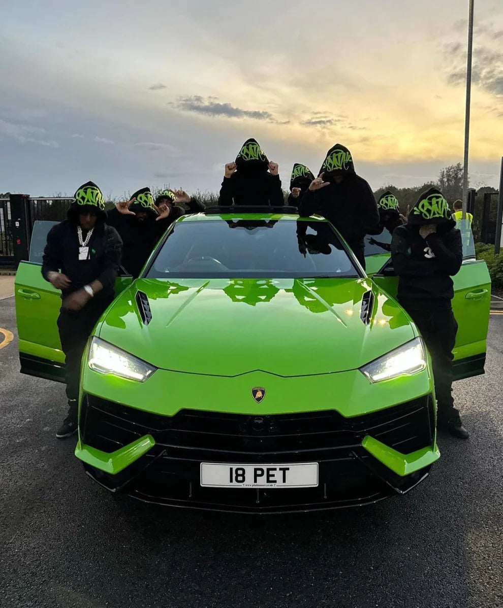 Survêtement Syna World Logo - Noir/Vert