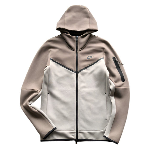 Sweat à capuche Nike Tech Fleece x Gris olive/Pierre énigmatique