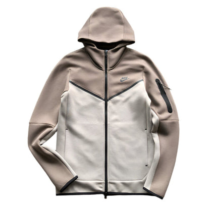 Sweat à capuche Nike Tech Fleece x Gris olive/Pierre énigmatique