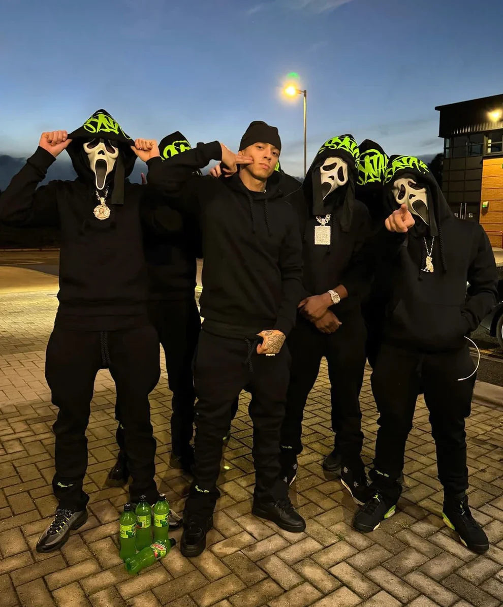 Survêtement Syna World Logo - Noir/Vert