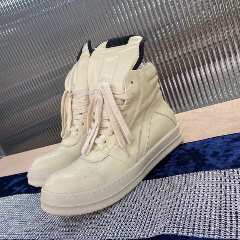Baskets Rick Owens Geobasket - Crème