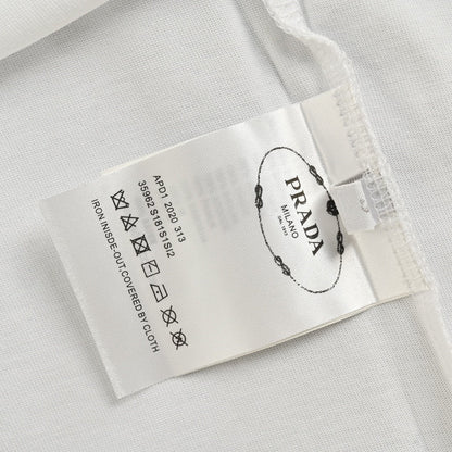 T-shirt à logo Prada Milano