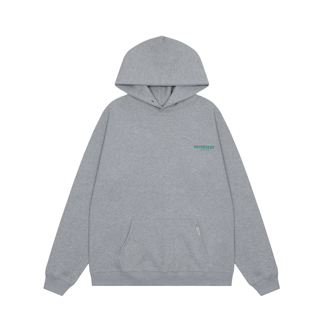 Sweat à capuche monogrammé Représente