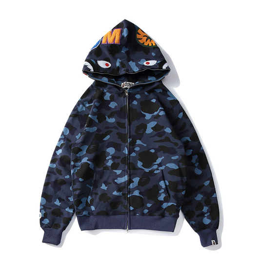 Sweat à capuche zippé Bape