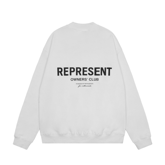 Sweat-shirt monogrammé Représente