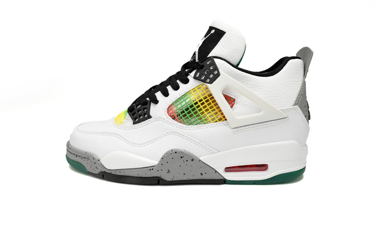Jordan WMNS 4 Retro Jamaica Blanc Vert 