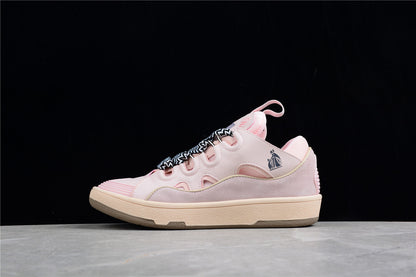 Baskets Lanvin Curb « Rose poudré »