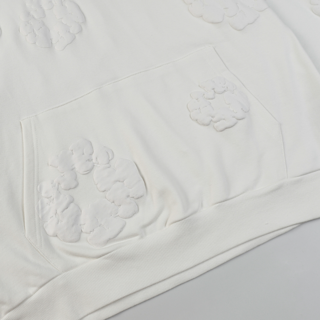 Denim Trs Full White Tracksuit