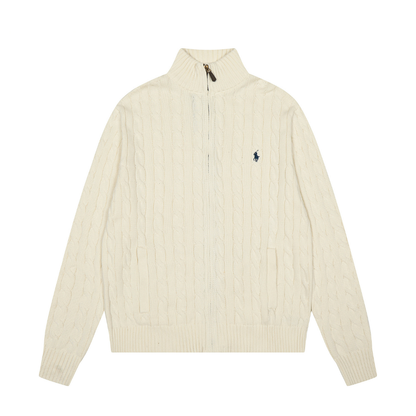 Polo Zip Sweater