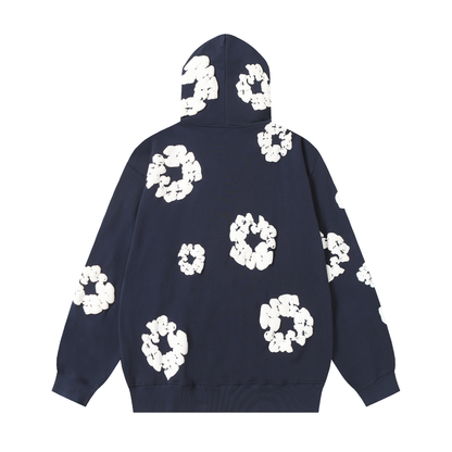 Denim Trs Zip Hoodie