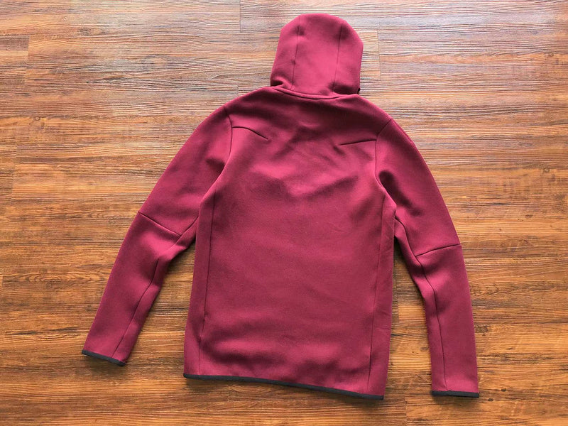 SWEAT À CAPUCHE NIKE TECH FLEECE x BORDEAUX