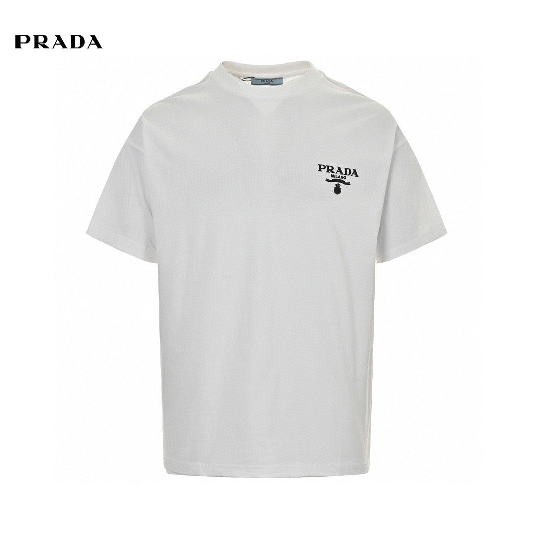 T-shirt à logo Prada Milano