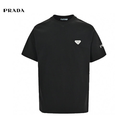 T-shirt à logo Prada (noir)