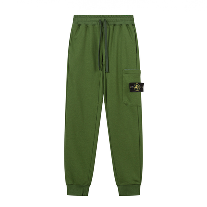 Stone Monogram Pants