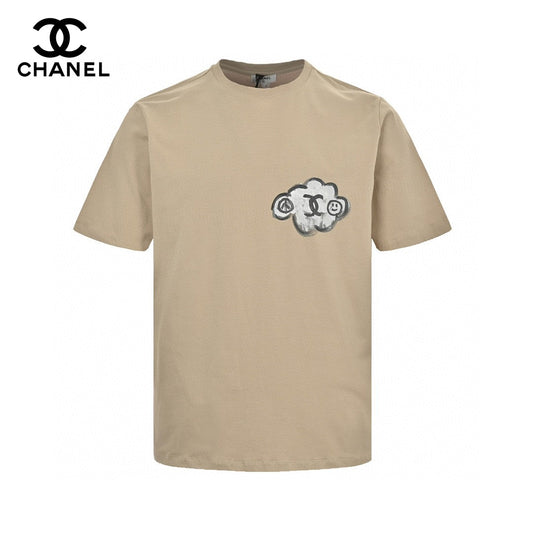T-shirt Chanel Cloud Logo beige