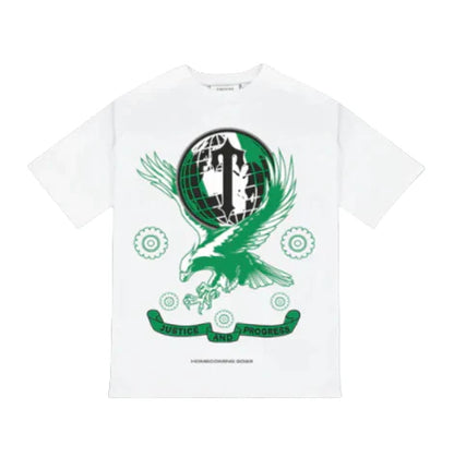 T-shirt graphique Trapstar Lagos x Homecoming Naija - Blanc 